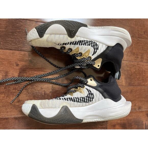 Nike Giannis Immortality Championship Size 5 White Black Gold CZ4099-100 - Picture 6 of 15